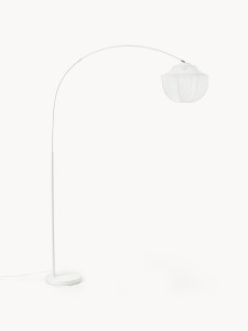 Lampa podłogowa łukowa z siateczki Beau