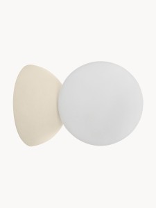 Kinkiet/lampa sufitowa ze szkła i betonu Zero (1)