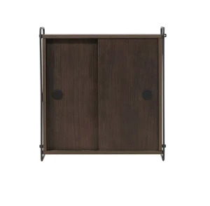 Komoda wisząca Sereille 68x60 cm ciemny brąz