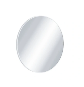 Okrągłe lustro ścienne z metalową ramą Ivy 40cm  