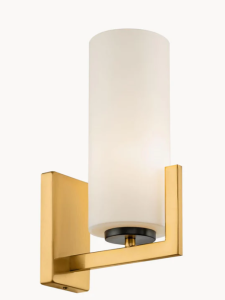 Kinkiet ze szkła Fortano