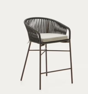 Taboret Yanet z liny zestaw 2 szt.