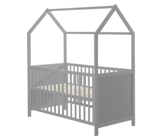 Łóżeczko drewniane Roba 60 x 120