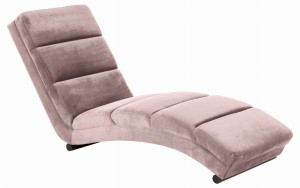 Szezlong Slinky – dusty rose, różowy