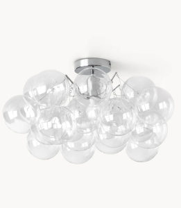 Lampa sufitowa ze szkła Bubbles