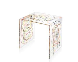 wielokolorowy stolik kawowy 80's  BIG . 