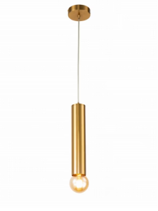 Austin 30cm nowoczesna lampa wisząca w kolorze mosiądzu