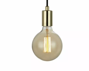 Złota lampa wisząca Sky