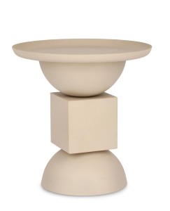 Stolik kawowy ALKA 40,5 cm – beżowy