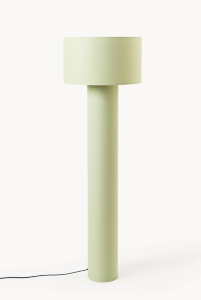 Lampa podłogowa z lnu Ron