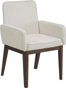 Tapicerowane krzesło z podłokietnikami Koga