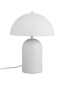 Lampa stołowa w stylu retro Walter biała