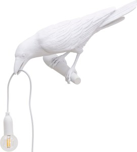 Kinkiet z wtyczką Bird