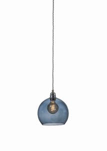 Lampa Rowan Deep-Blue szkło Ebb&Flow