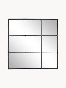 Lustro ścienne z metalową ramą Clarita